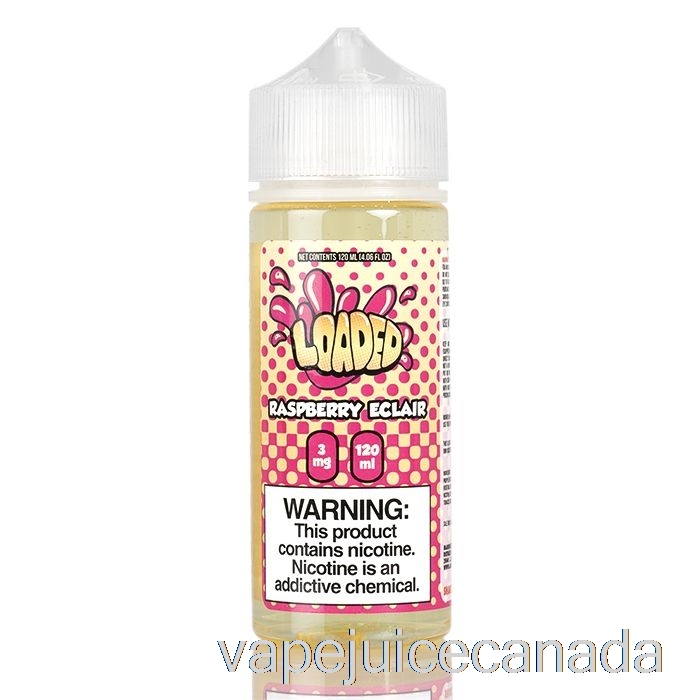 Vape Juice RASPBERRY ECLAIR - Loaded E-Liquid - Ruthless Vapors - 120mL 3mg